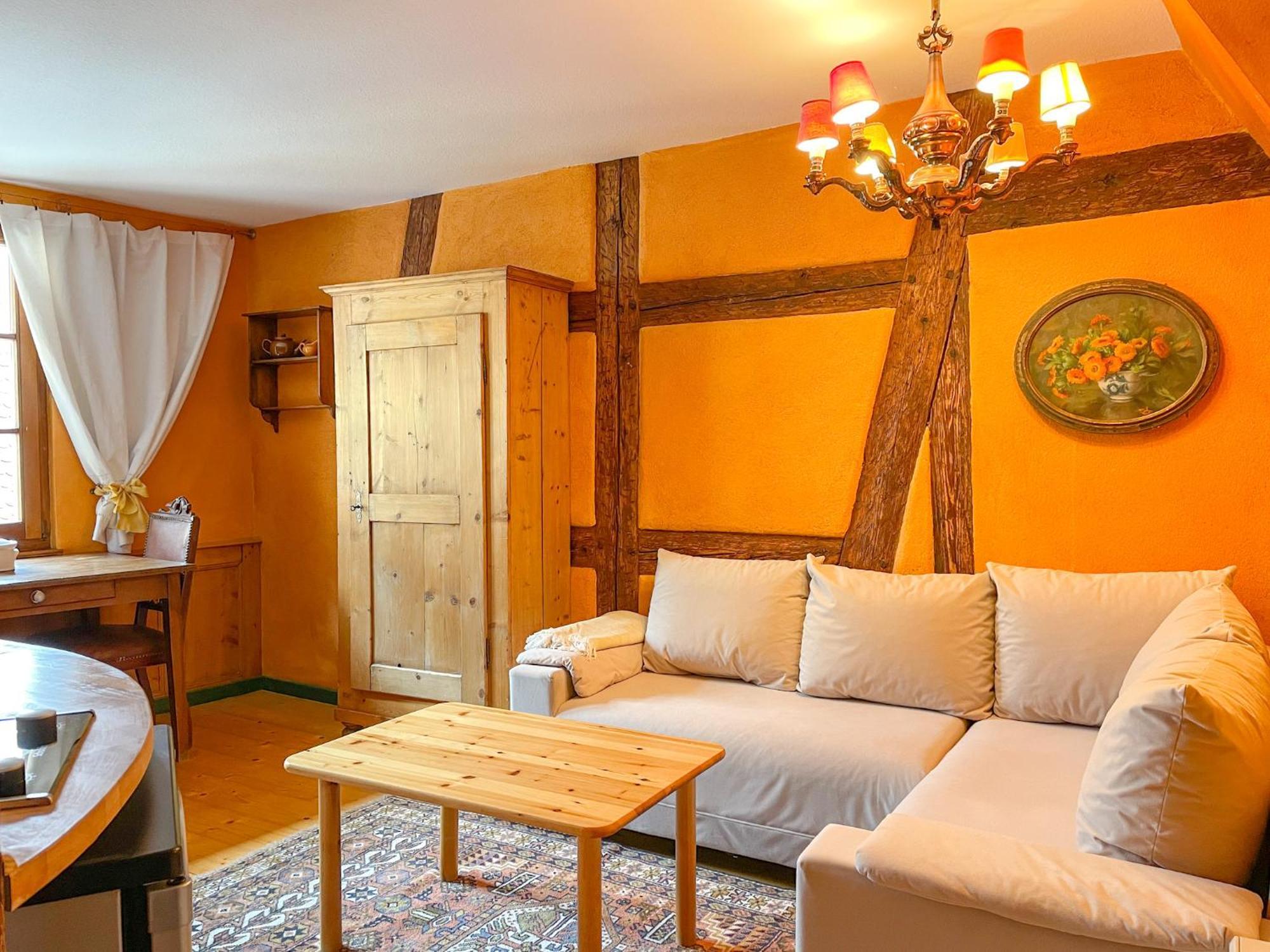 Appartement La Maison Bleue - Historic House In The Heart Of Riquewihr Extérieur photo